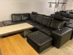 Divansoffa + pall